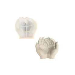 Silikonform Hände zusammen