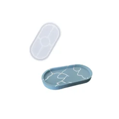 Silikonform Oval