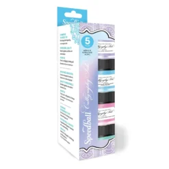 Speedball® Acrylic Calligraphy Iridescent Ink Set