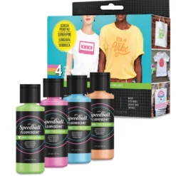 Speedball® Fabric Screen Printing Ink Set Fluor