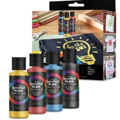 Speedball® FLEX Fabric Screen Printing Ink Set