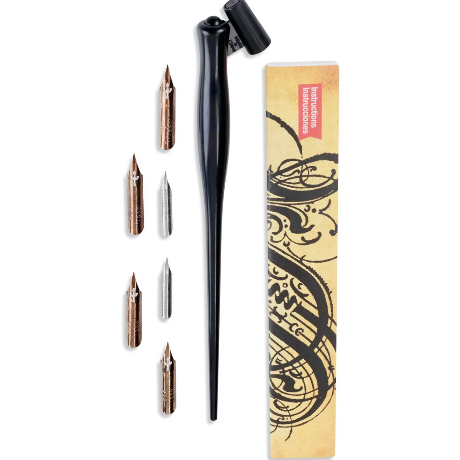 Speedball® Schrägschrift-Federhalter Set