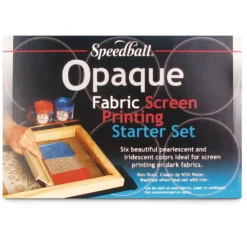 Speedball® Siebdruck-Textilfarbe Opak, Starter-Set