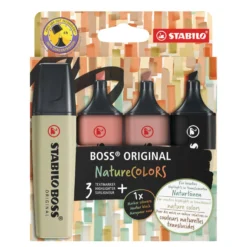 STABILO® BOSS® ORIGINAL NatureCOLORS Textmarker-Sets