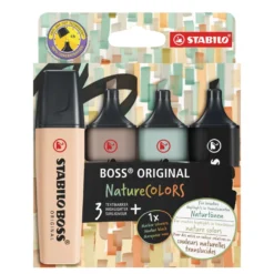 STABILO® BOSS® ORIGINAL NatureCOLORS Textmarker-Sets