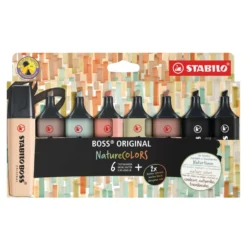 STABILO® BOSS® ORIGINAL NatureCOLORS Textmarker-Sets