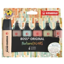 STABILO® BOSS® ORIGINAL NatureCOLORS Textmarker-Sets