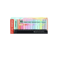 STABILO® BOSS® ORIGINAL Pastell Textmarker, Tischset