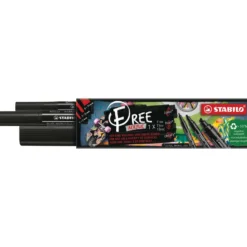 STABILO® FREE Acrylic Acrylmarker 3er-Set, schwarz