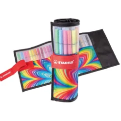 STABILO® Pen 68 ARTY, 25er-Rollerset
