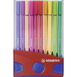 STABILO® Pen 68 Color Parade, Kunststoffbox mit 20 Stiften