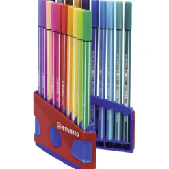 STABILO® Pen 68 Color Parade, Kunststoffbox mit 20 Stiften