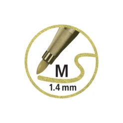 STABILO® Pen 68 metallic, 6er-Metalletui