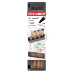 STABILO® Point 88, 10er Click Set
