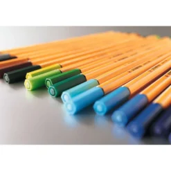 STABILO® point® 88 Zebrui, Kunststoffbox mit 20 Finelinern