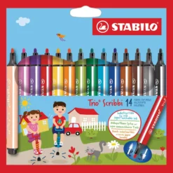 STABILO® Trio®Scribbi Fasermaler, Sets