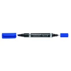 STAEDTLER® Lumocolor duo permanent Folienstifte mit 2 Spitzen, einzeln