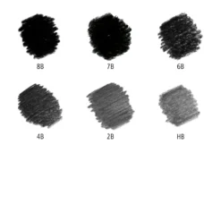 STAEDTLER® Mars® Lumograph® Black 6er Bleistift-Set