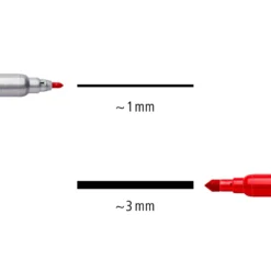 STAEDTLER® Noris® 320 Doppelfasermaler, 12er-Set