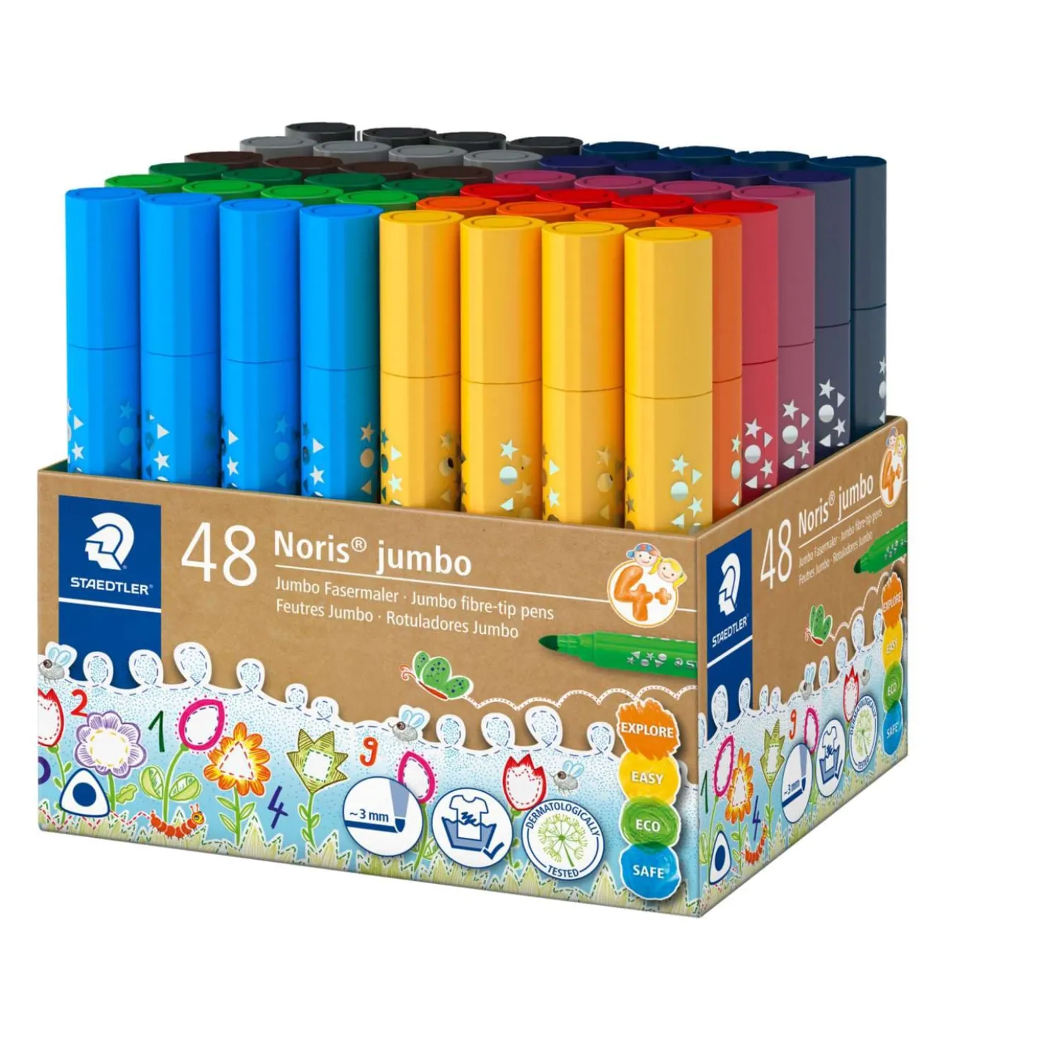STAEDTLER® Noris® jumbo Fasermaler Sets