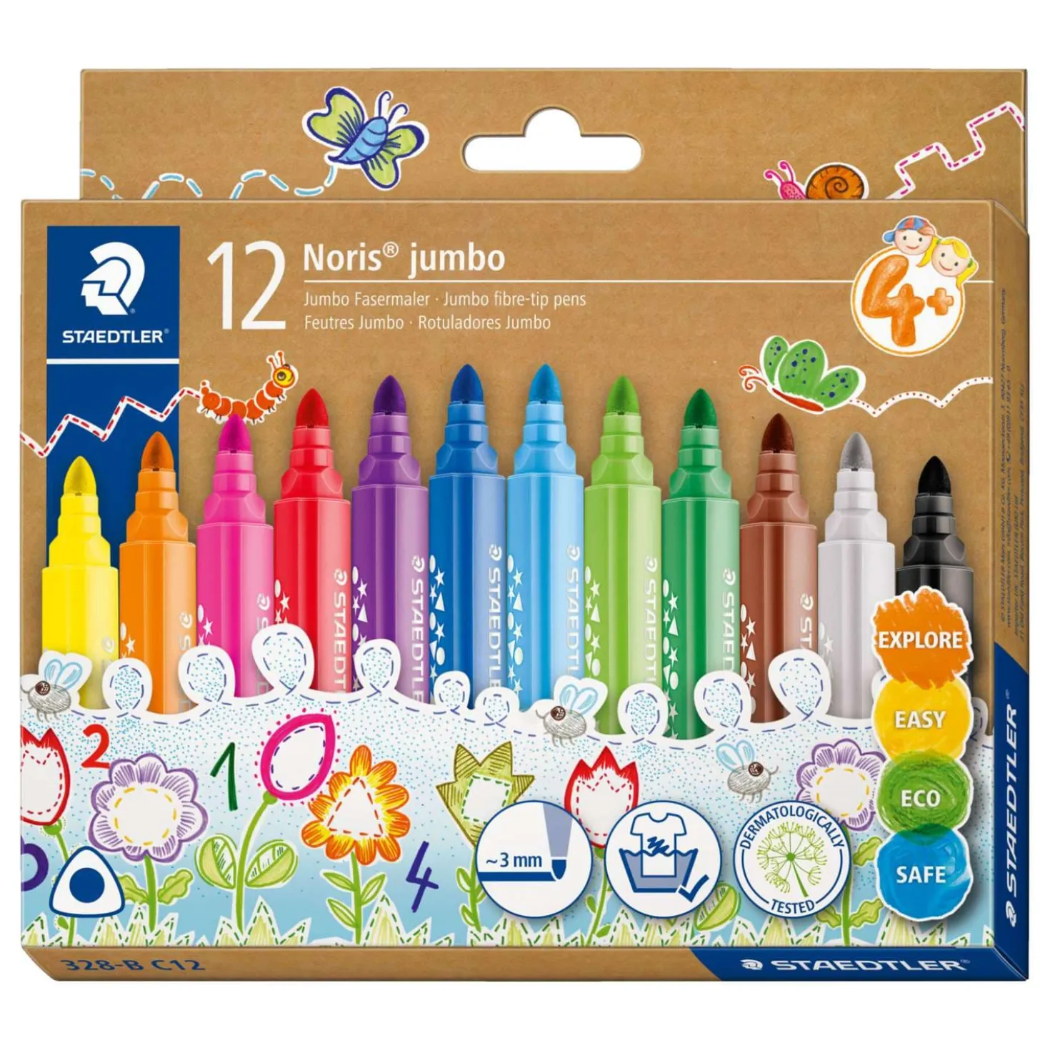 STAEDTLER® Noris® jumbo Fasermaler Sets