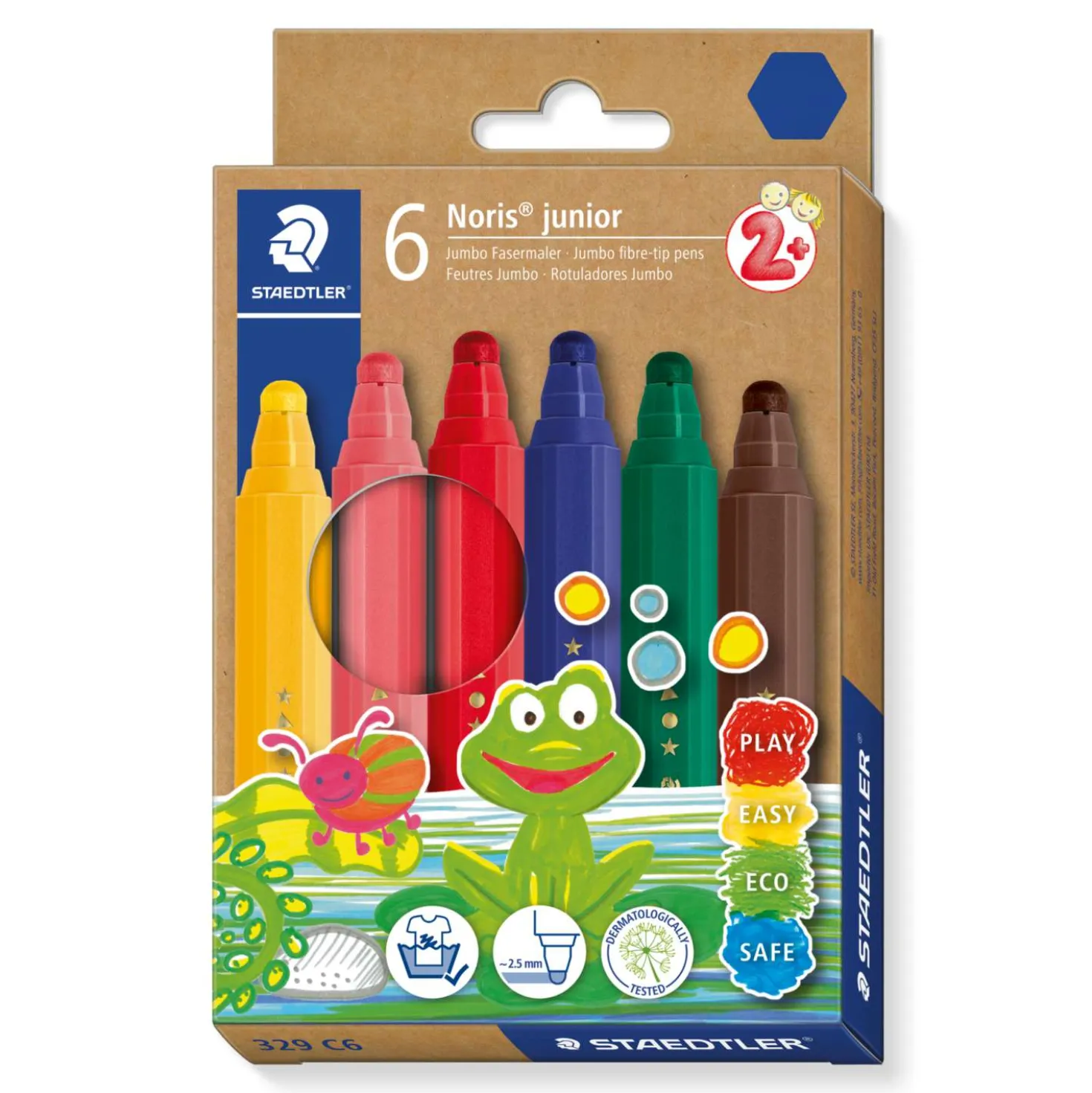 STAEDTLER® Noris® junior Jumbo Fasermaler 329