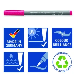 STAEDTLER® pigment arts pen brush 371, 36er-Set