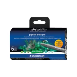 STAEDTLER® pigment arts pen brush 371, 6er-Sets