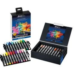 STAEDTLER pigment big brush pen im Set