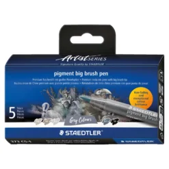 STAEDTLER pigment big brush pen im Set