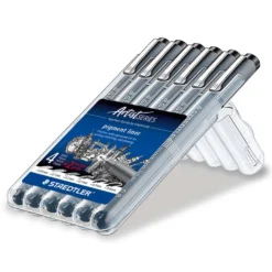 STAEDTLER® Pigment Liner 308, 6er Etui Fineliner