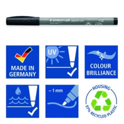 STAEDTLER® pigment pen 376, 2er-Set