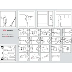 STAS Papergrip Bilderschiene