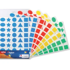 Sticker Sortiment, geometrische Formen