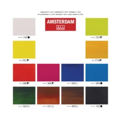Talens AMSTERDAM Acrylfarbe "Standard Series" 12er-Sets