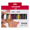 Talens AMSTERDAM All Acrylics Standard Series, 6 x 120 ml Portraitfarben-Set