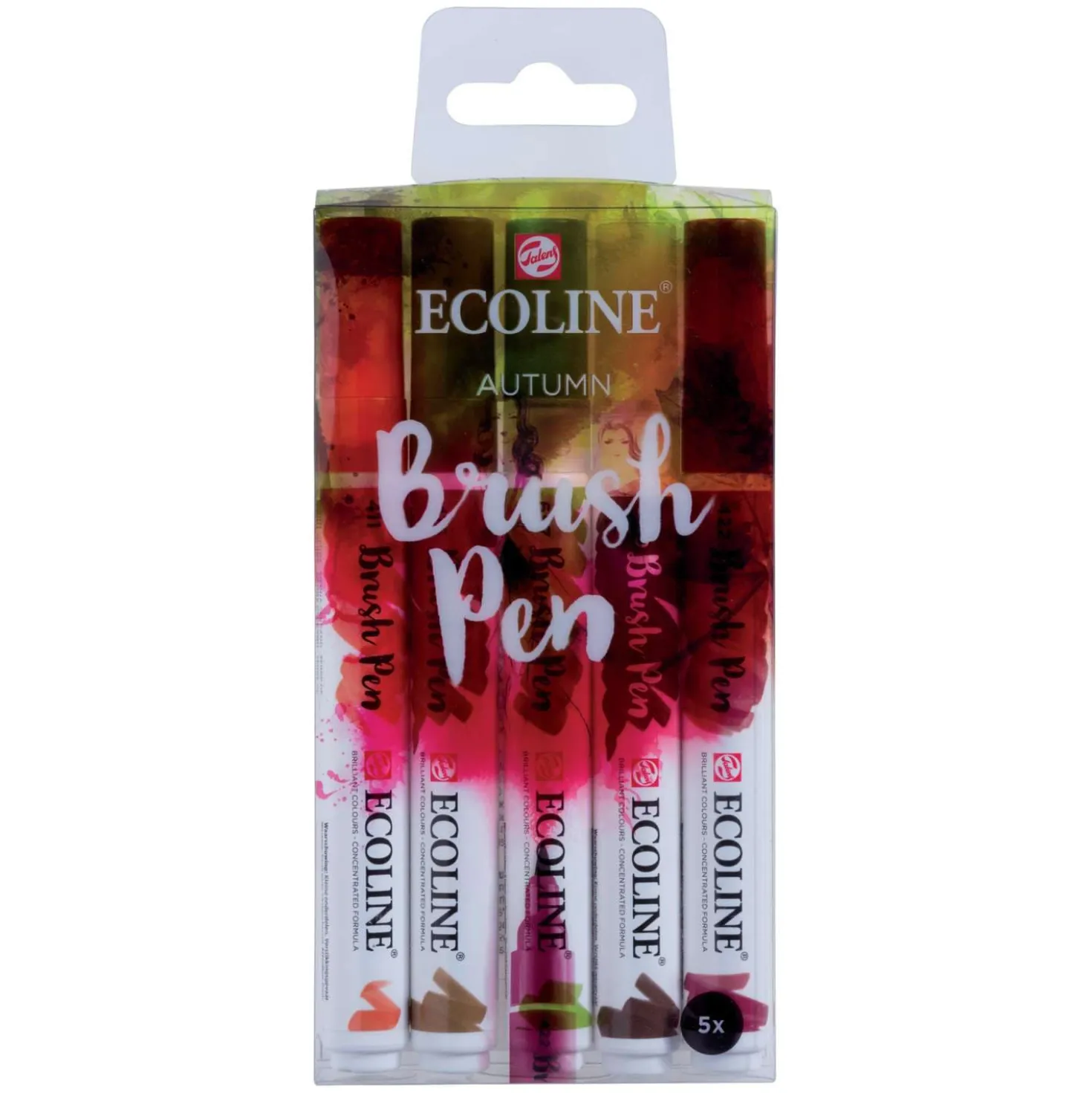 Talens ECOLINE® Brush Pen Marker-Sets, 5er