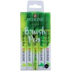 Talens ECOLINE® Brush Pen Marker-Sets, 5er