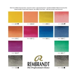 Talens REMBRANDT Aquarellkasten 