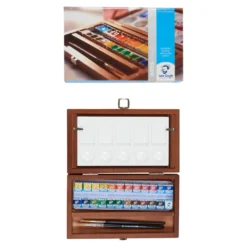 Talens Van Gogh Aquarellfarbe im Holzkasten