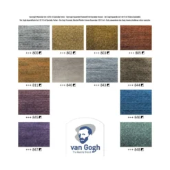 Talens van Gogh Aquarellkasten, Spezialfarben