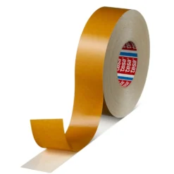 tesa® tesafix® 4964 Doppelseitiges Klebeband mit Gewebeträger, 50 m x 50 mm