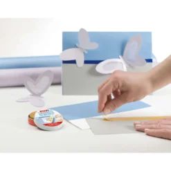 tesa® tesafix® 4964 Doppelseitiges Klebeband mit Gewebeträger, 50 m x 50 mm