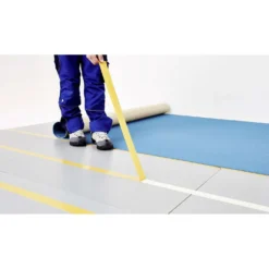 tesa® tesafix® 4964 Doppelseitiges Klebeband mit Gewebeträger, 50 m x 50 mm
