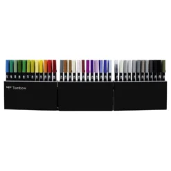TOMBOW® ABT Dual Brush Pen Box mit 107 Farbtönen + Blender