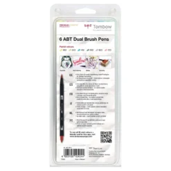TOMBOW® ABT Dual Brush Pen 6er-Set