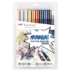 TOMBOW® ABT Dual Brush Pen Manga Set