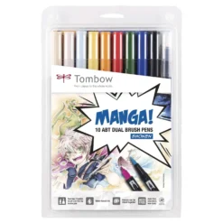 TOMBOW® ABT Dual Brush Pen Manga Set