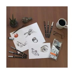 TOMBOW® ABT Dual Brush Pens 6er-Set, Gray Colors