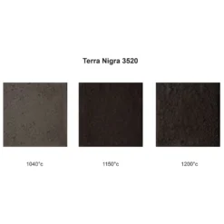 Tonmasse Terra nigra, grob schamottiert